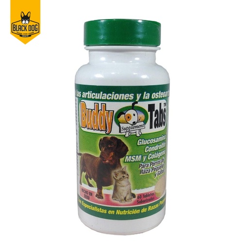 [714193502042] BUDDY TABS GLUCOSAMINA VERDE 60 TAB