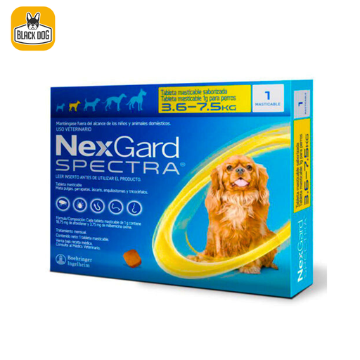 [010114] NEXGARD SPECTRA S 3.6 - 7.5 KG