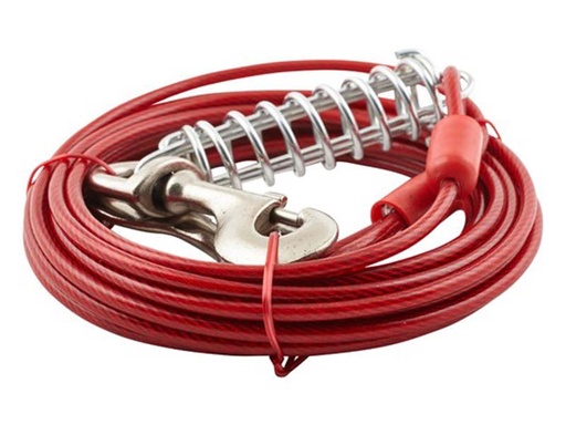 [11513] EXTERIOR HEAVY DUTY TIE OUT CABLE 120LB