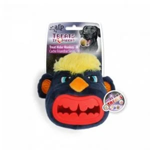 [5913] AFP DOG TREAT TOY MONKEY