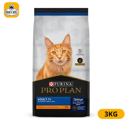 [387-1609] PRO PLAN CAT ADULT 7+ OPTIAGE 3KG