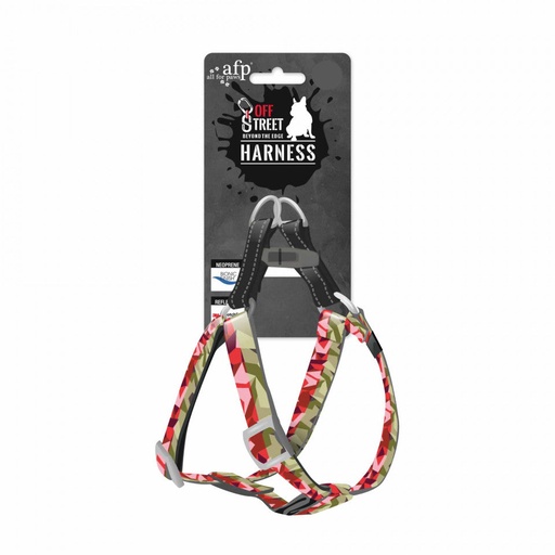 [7046] DOG  STEP-IN HARNESS - CAMOUFLAGE S