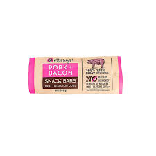 [JrkBar-PrkBcn] ETTA SAYS! MEAT SNACK BAR, PORK + BACON - 1.5oz