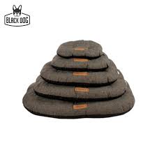 [10305199] OLERON Oval Cushion - XXL - Dark Grey