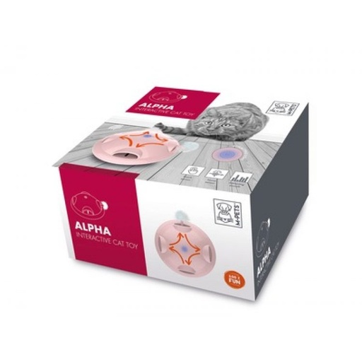 [20632807] ALPHA Interactive Cat Toy - Pink