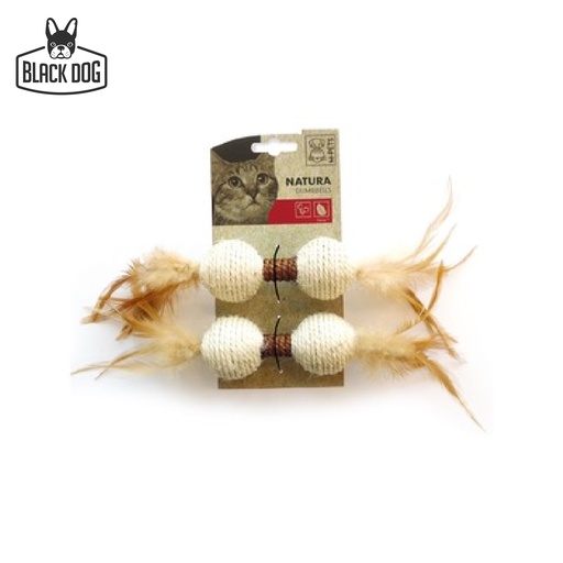 [20601199] NATURA Dumbbell - 24 x 4.5 x 4.5 cm