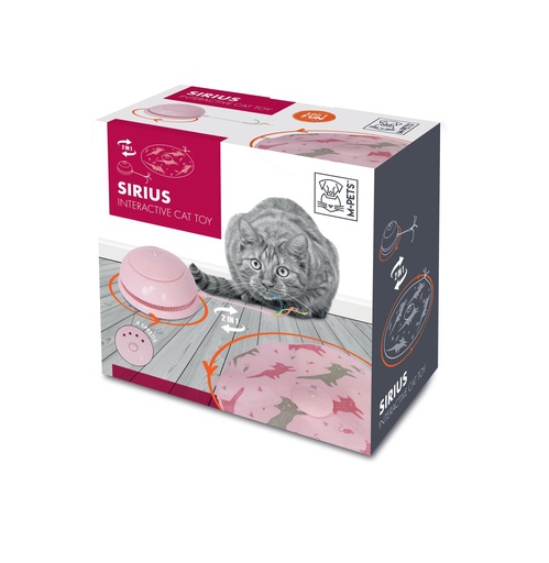 [20634507] SIRIUS Interactive Cat Toy - Pink