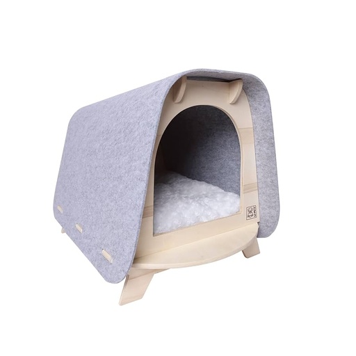 [20301899] Woody Cozy Cat House