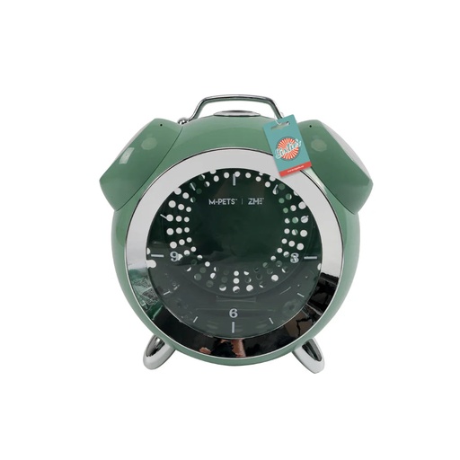 [20401699] SIXTIES Clock Pet Carrier - Green