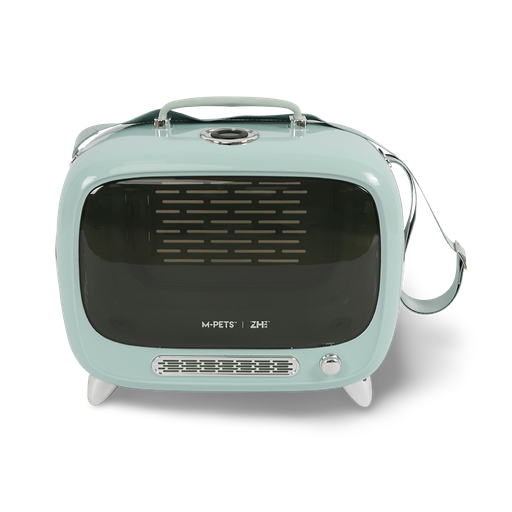 [20400999] SIXTIES TV Pet Carrier - Blue
