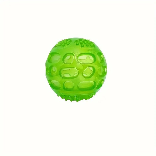 [10608499] SQUEAKY Ball Green - Ø 6.3 cm