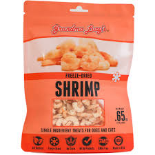 [58010-1] SINGLES SHRIMP PET TREATS- 0.65OZ