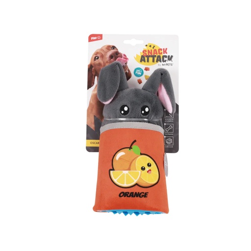 [10651499] Snack Attack  food dispenser dog toy - OSCAR