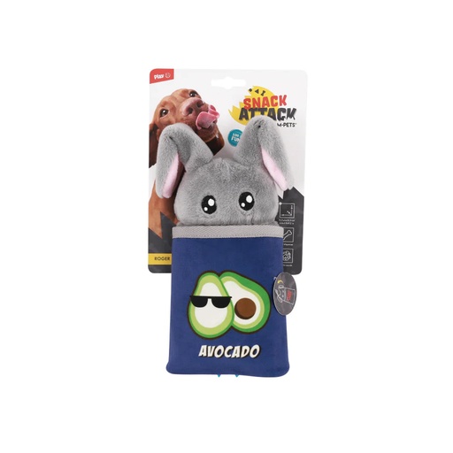 [10651599] Snack Attack food dispenser dog toy  - ROGER