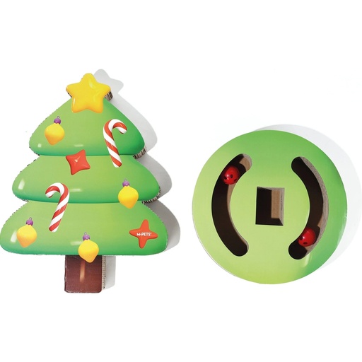 [20639799] Christmas toy - Festive Tree cat scratcher