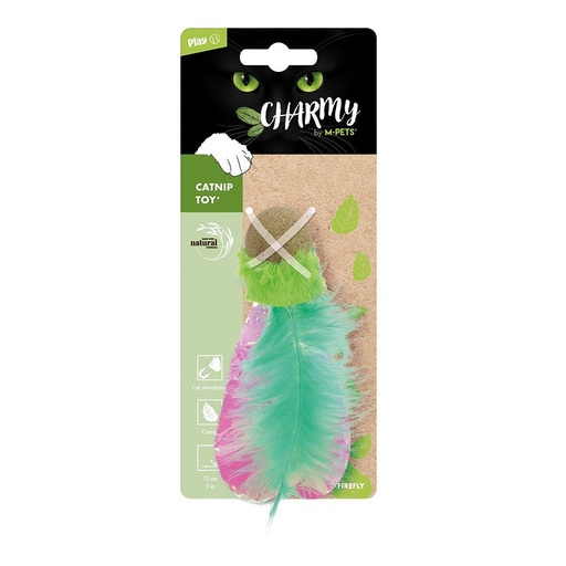 [20640499] CHARMY CATNIP TOY GREEN