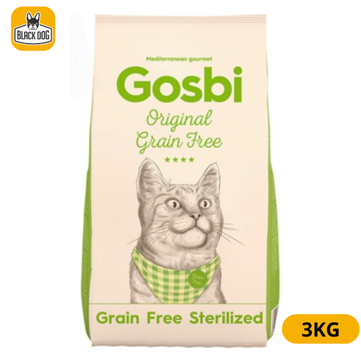 [71443] GOSBI ORIGINAL CAT GRAIN FREE 3KG