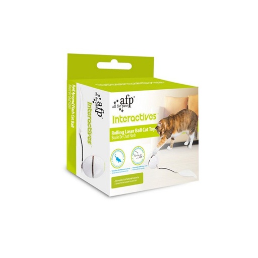 [3224] Interactives - Rolling Laser Ball Cat Toy