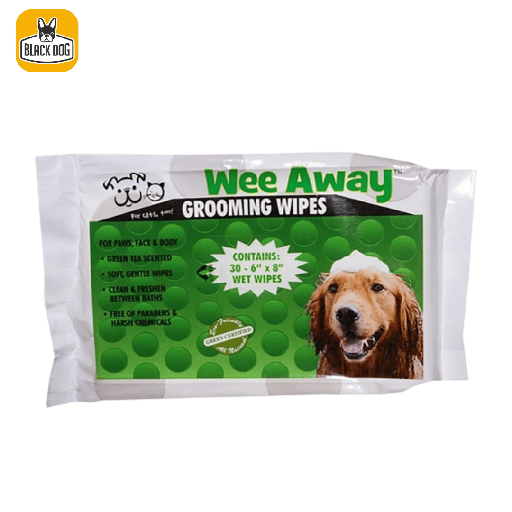 [L10148T-B10] WEE AWAY GROOMING WIPES GREEN