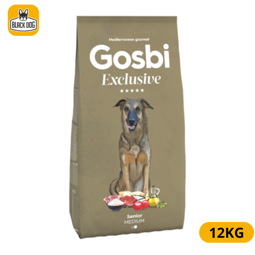[00956] GOSBI EXCLUSIVE SENIOR MEDIUM 12KG