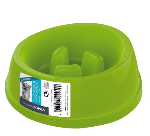 [10502099] MELAMINE BOWL - HIGH-BACK SLOW-DOWN 250 ml