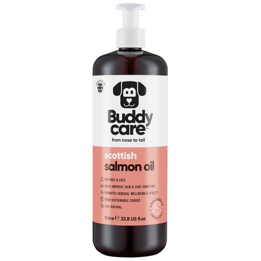 [B68000] BUDDYCARE SALMON OIL 500ML