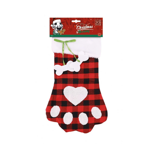 [10666299] CHRISTMAS STOCKING Dog Toy - Pawy