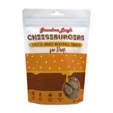 [78103-4] CHEESEBURGERS Meatball Dog Treats - 3oz
