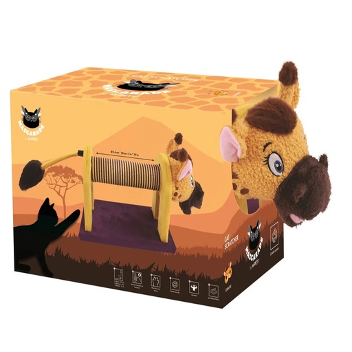[20643899] MASCARADE Cat Scratcher Giraffe 53.5 x  18.5 x 23 cm