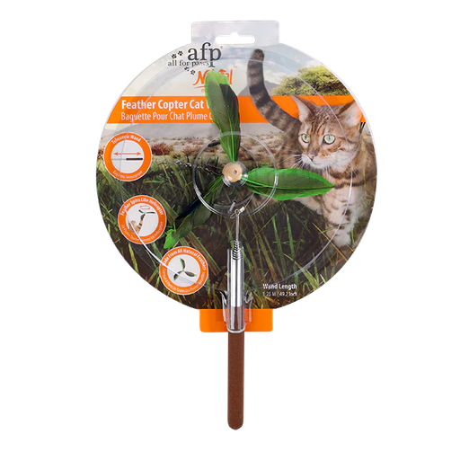 [2010] Natural Instinct - Feather Copter Cat Wand-Green