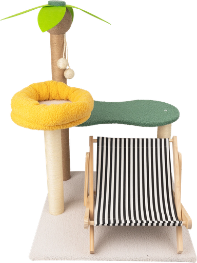 [28659] Oasis Cat Tree
 with Hammock   86 x60cm