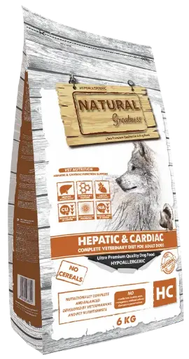 [ASQ23DH06] VET DIET HEPATIC & CARDIAC NG DOG 6KG 