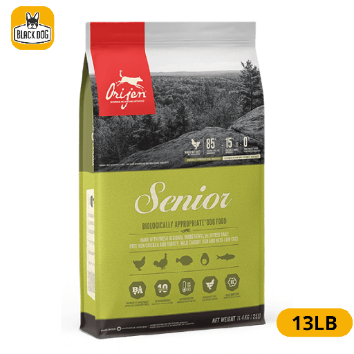 [064992104139] ORIJEN SENIOR DOG 13 LB