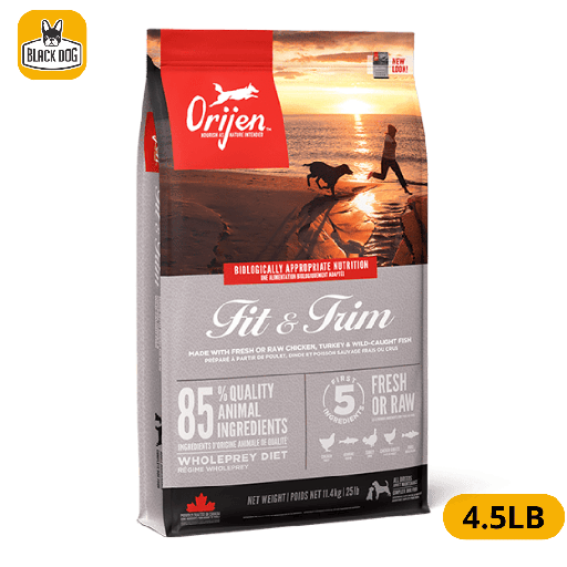 [064992107451] ORIJEN FIT & TRIM DOG 4.5 LB