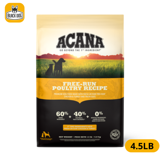 [064992501457] ACANA DOG FREE-RUN POULTRY RECIPE 4.5L