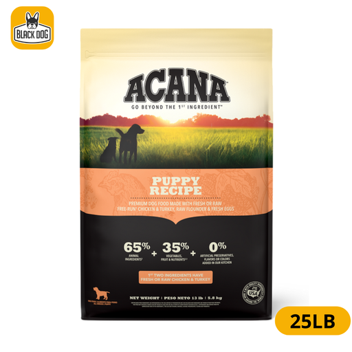 [064992506254] ACANA DOG HERITAGE PUPPY & JUNIOR 25LBS