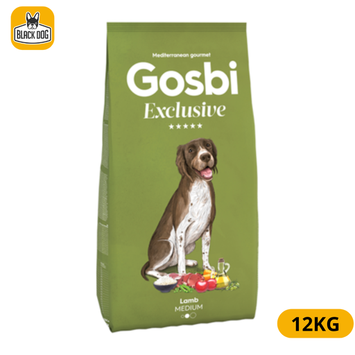 [00942] GOSBI EXCLUSIVE LAMB MEDIUM DOG 12KG