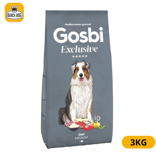 [00959] GOSBI EXCLUSIVE DIET MEDIUM 3KG