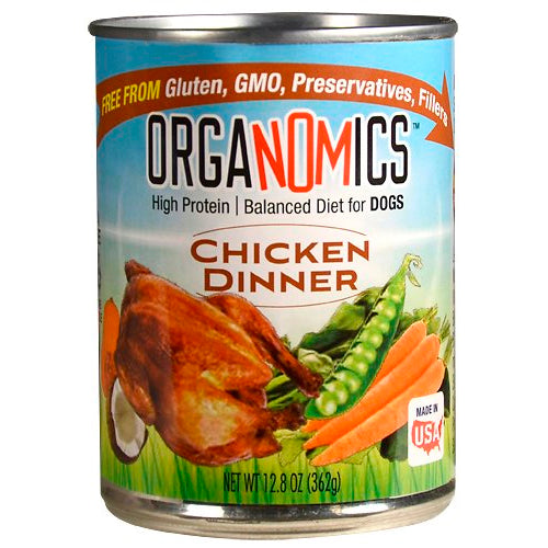 [OR13CH] ORGANOMICS CHICKEN DINNER DOG 362G