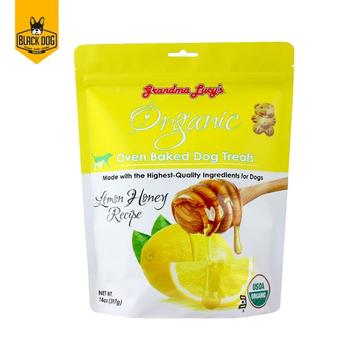 [C22018-2] GL ORGANIC BAKED LEMON HONEY TREATS 14OZ