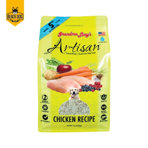 [C73101] GL ARTISAN CHICKEN RECIPE DOG FOOD 1LB